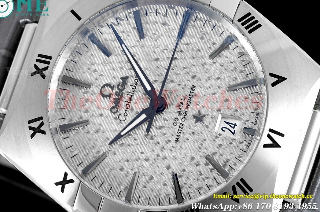 Dial SS LE Textured 39mm Constellation ORF White A8800 0509